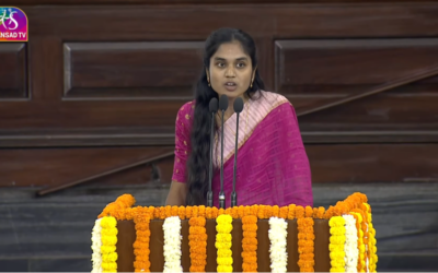 Indrukwekkende speech van “our girl” Pfeeba voor het Parlement van India