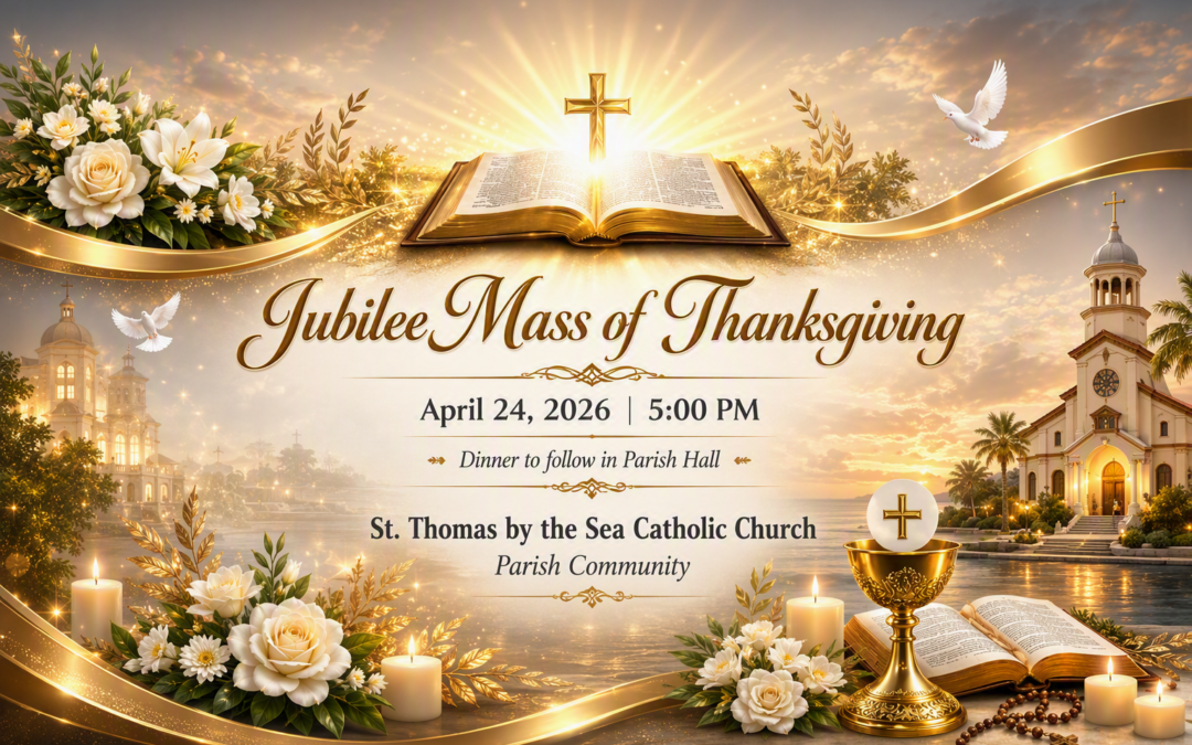 Viering 25-jarig priesterjubileum pater Paul Vincent 18 april 2026